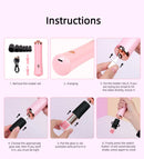 Portable Eyelash Glue Shaker Usb Charge Women Makeup Tools for Nail Polish Tattoo Ink Pigment Liquid Shaking Wake-Up Device